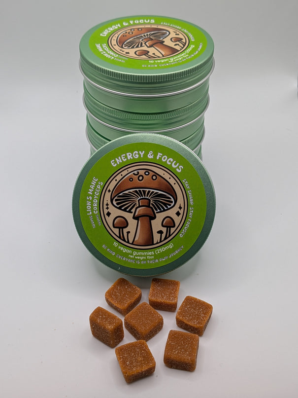 Shroomhouse Energy & Focus Gummies