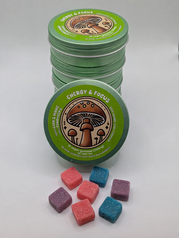 Shroomhouse Energy & Focus Gummies